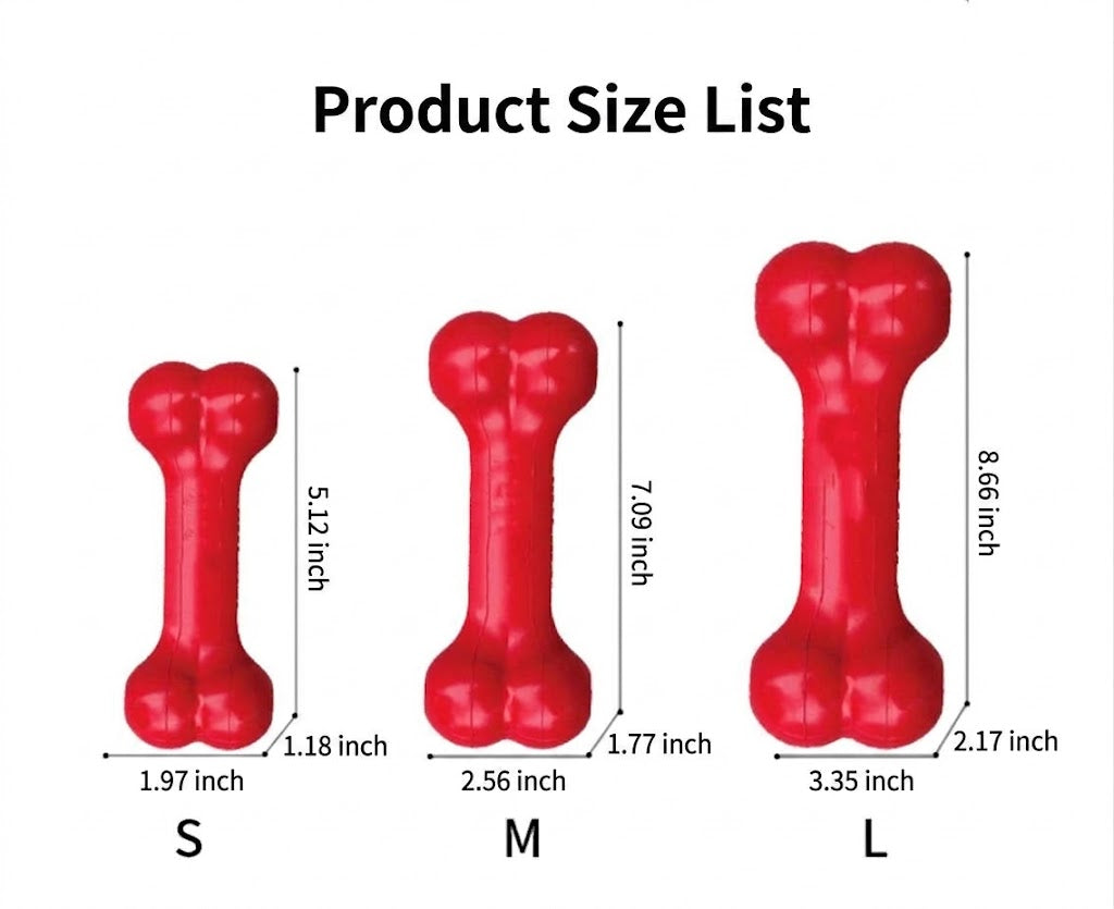 Durable Pet Rubber Chew Toy For Teeth Grinding