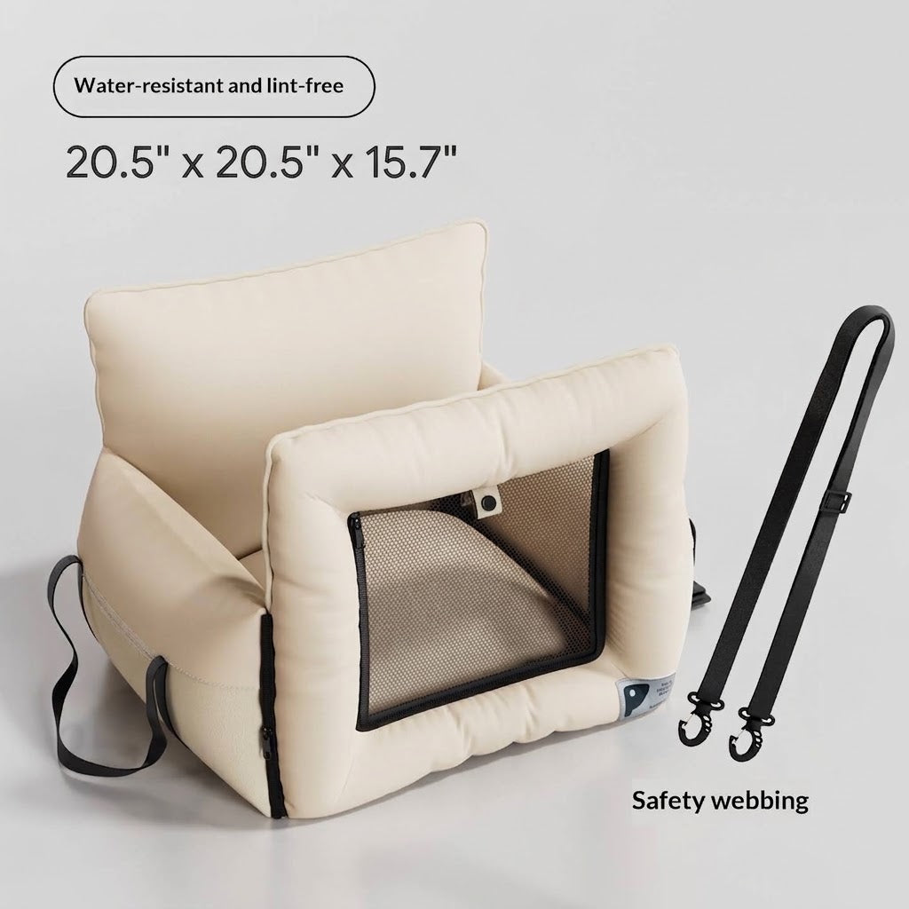 Detachable Washable Pet Car Travel Carrier Seat