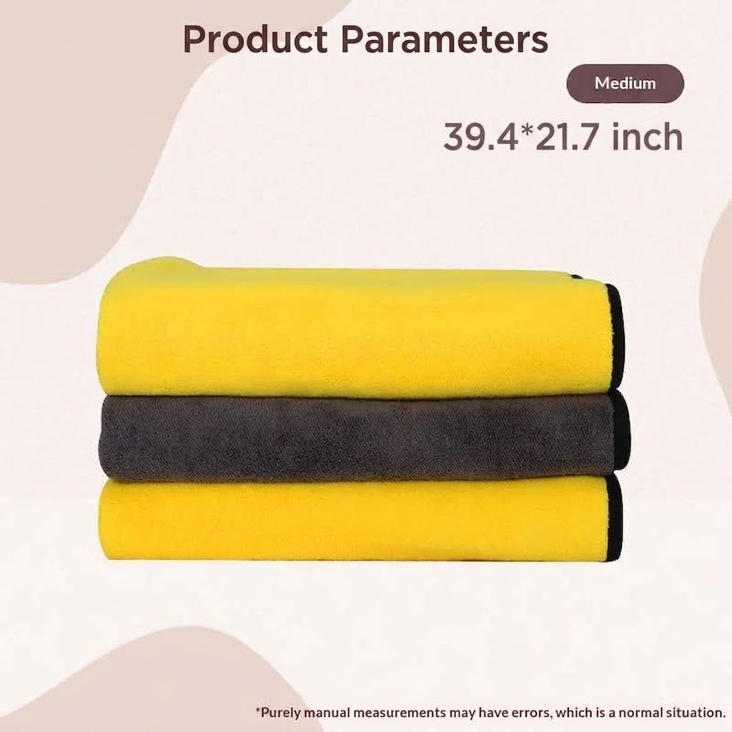 Super Absorbent Quick Drying Pet Bath Towel
