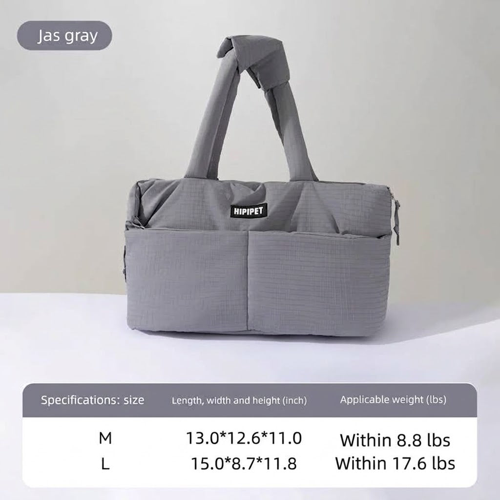 Portable Pet Car Seat Carrier With Adjustable Safety Leash